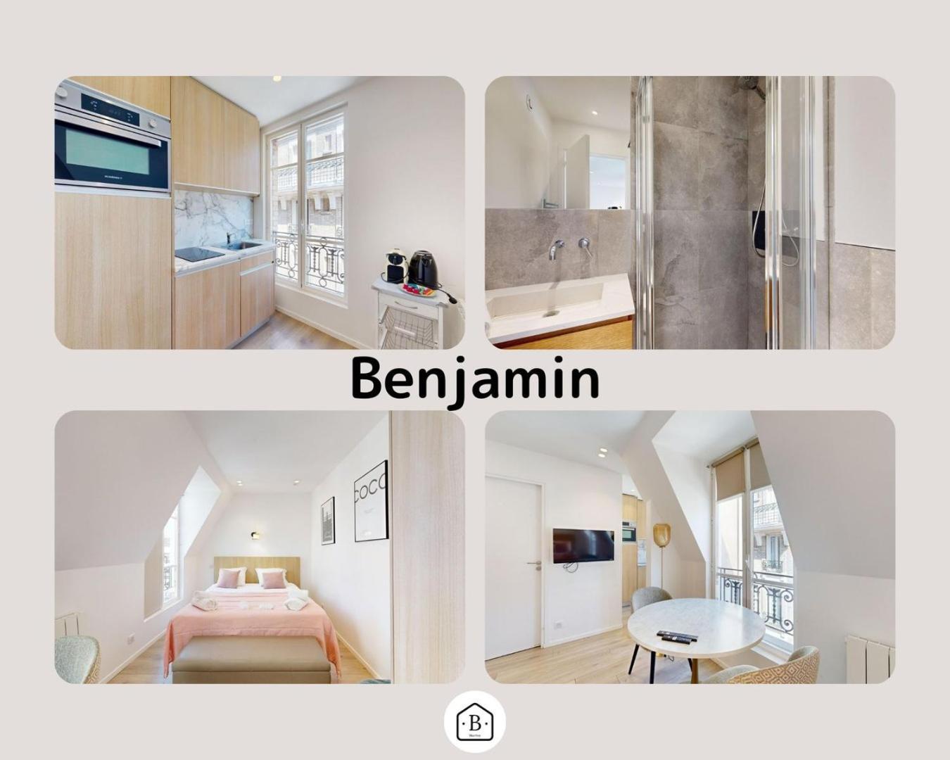 162 Suite Benjamin - Superbe Appartement A Paris Eksteriør bilde