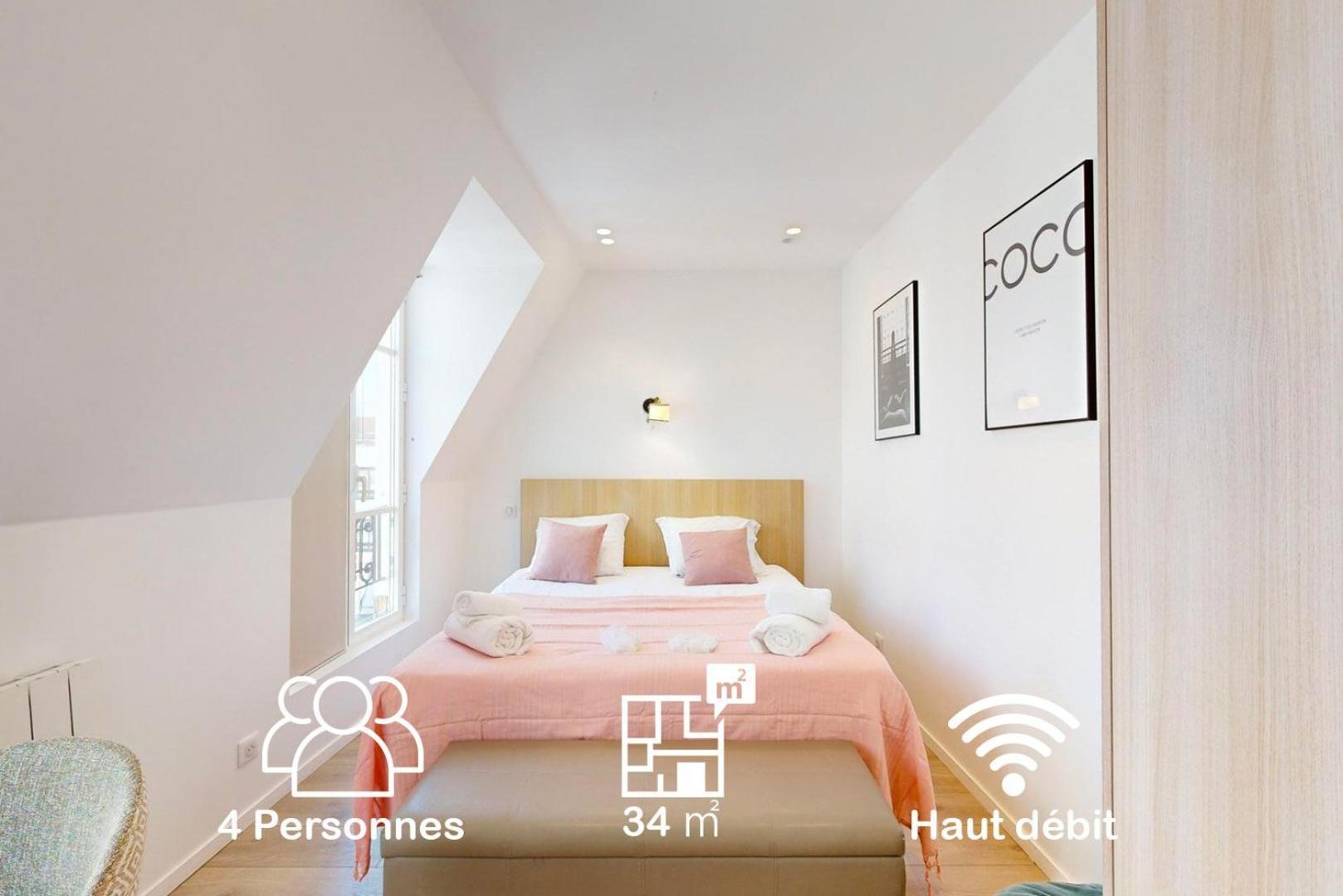 162 Suite Benjamin - Superbe Appartement A Paris Eksteriør bilde